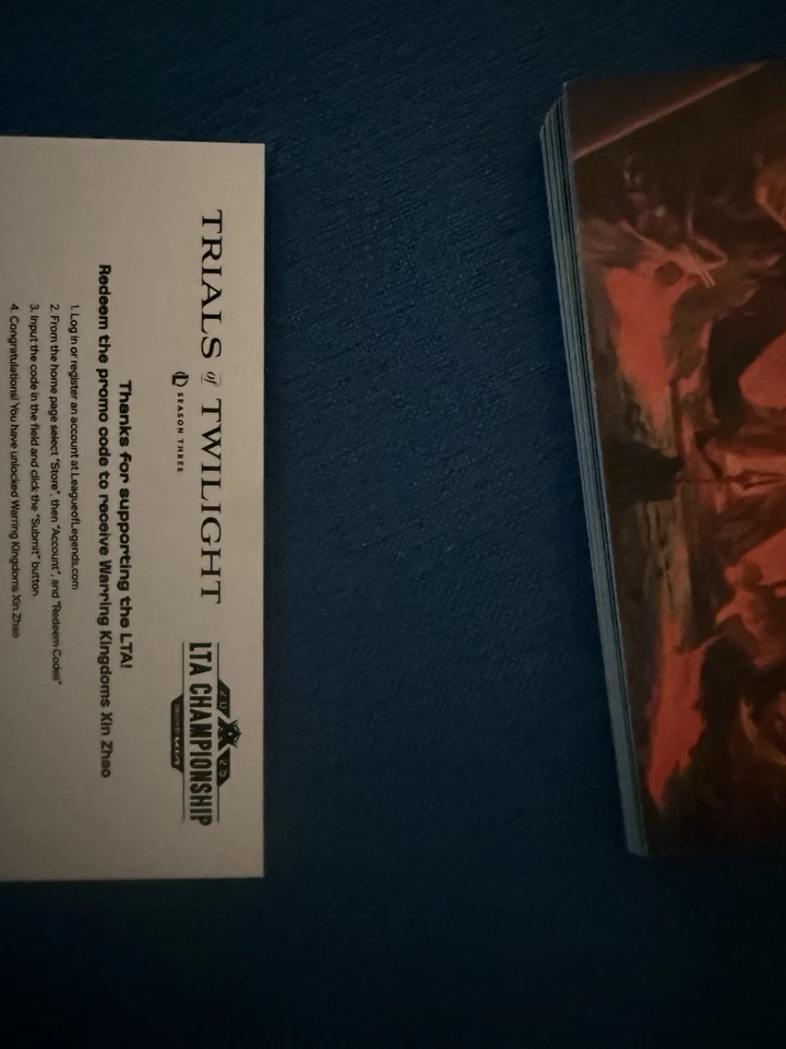 Código de piel de League of Legends Warring Kingdoms Xin Zhao Foto 2 de 2