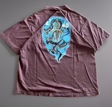 Vintage Ocean Pacific OP Surfer Dragon JNCO Style T Shirt Large Made In USA XL