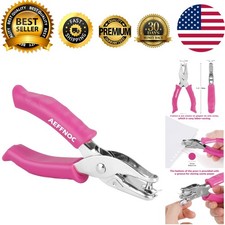 Compact 1/8 Inch One Hole Punch with Durable Metal Design - Perfect for Crafts