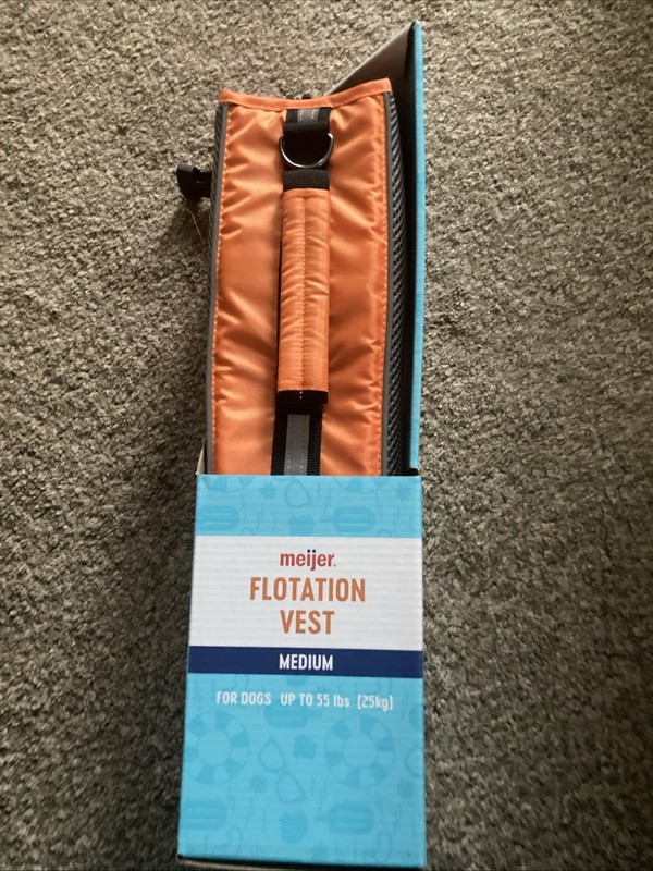Dog Flotation Vest Medium 30 To 55 Lbs