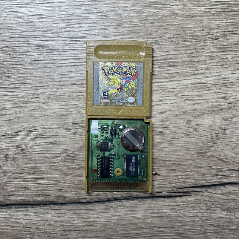 Pokemon Gold Nintendo Game Boy Color Genuine Dry battery