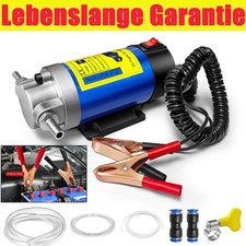 300W Ölpumpe 12V Ölabsaugpumpe Absaugpumpe Ölwechsel Dieselpumpe Heizölpumpe Öl