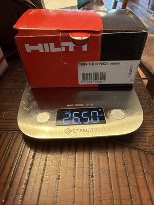 HILTI H-C 37 P8S23 FASTENERS / ANCHORS, 100 PER BOX,  388550