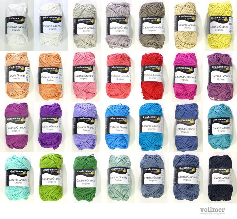 Catania Grande Schachenmayr Catania Color Farbkarte Schachenmayr