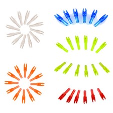 Pfeilnocken Insert Tips ID4.2mm/6.2mm Arrow Shaft Tail Plastic Bogenschie&szlig;en DIY