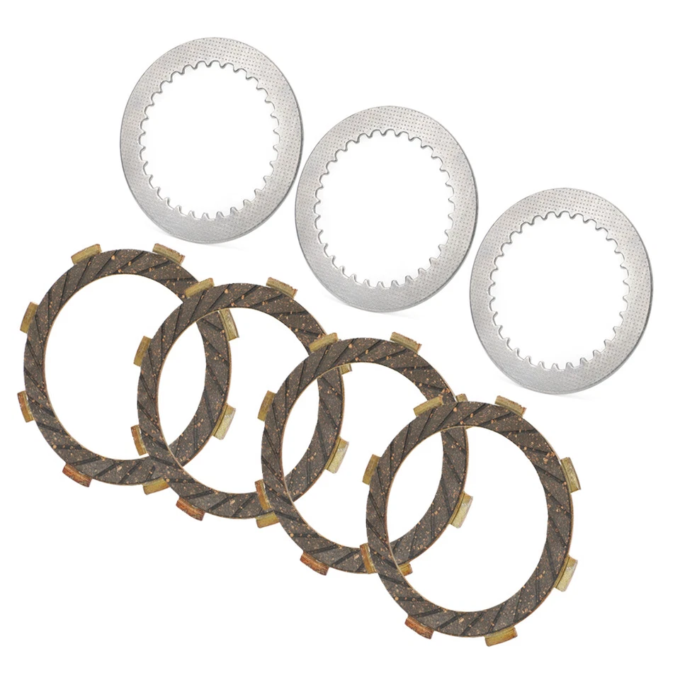 For Kawasaki Ke100 1976- 2001 / Kh100 1976 - 1977 Clutch Friction & Steel Plates - Изображение 3 из 4