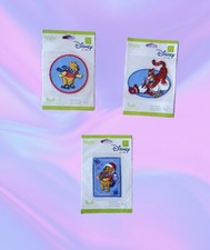 New Wright  s Disney Home Pooh Collection Lot: 3 Patches Tigger Pooh Christmas