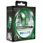 2x Green H7 Headlight Bulbs PHILIPS 12972CVPGS2 ColorVision 12V 55W PX26d