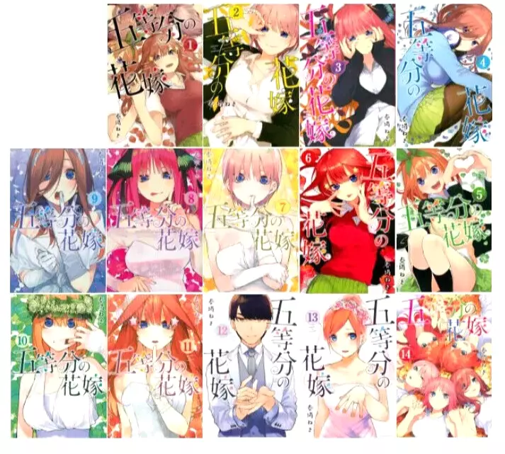 Quintessential Quintuplets” Manga Set to End in 14th Volume 