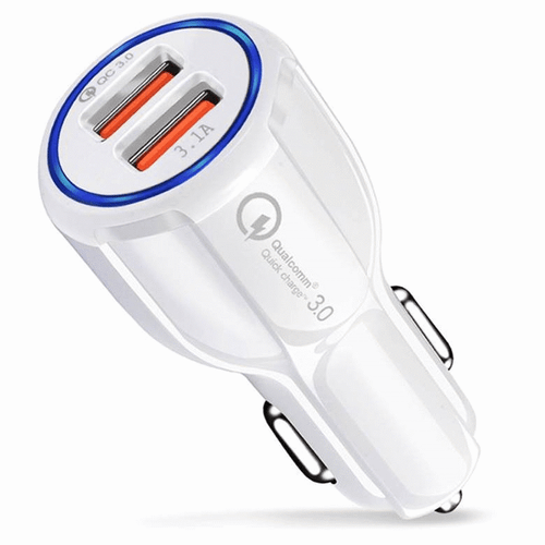 Neuf Double USB Universel Voiture Cigarette Chargeur 12-24V Rapide 3.1A #1066