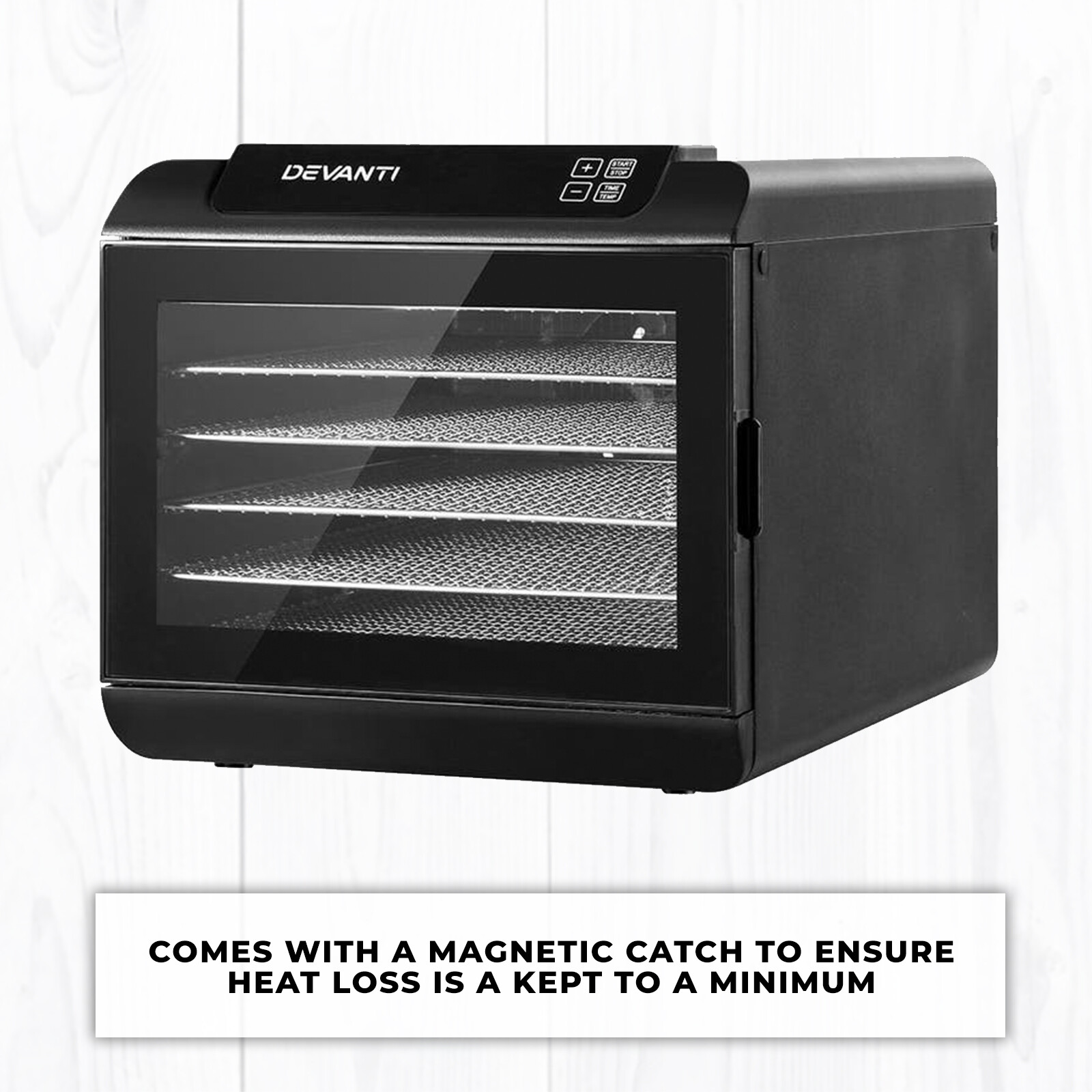 Devanti 6 Tray Food Dehydrators Commercial Beef Jerky Maker Fruit Dryer