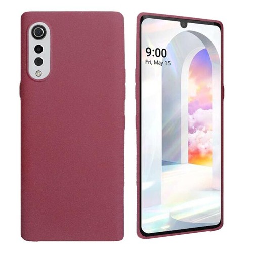 For LG Velvet 5G LG G9 RockSand Matte Rubber Silicone case cover - Picture 12 of 17
