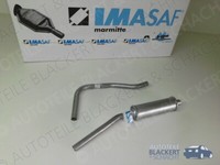 Imasaf Auspuffset Nach Mitteltopf für Opel Kadett B+Caravan Coupe 1.1/1.1S 71-73