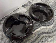 2 Ceramic Portable Cigar Ashtray 6inch Large-Caliber Ashtray for Living Room