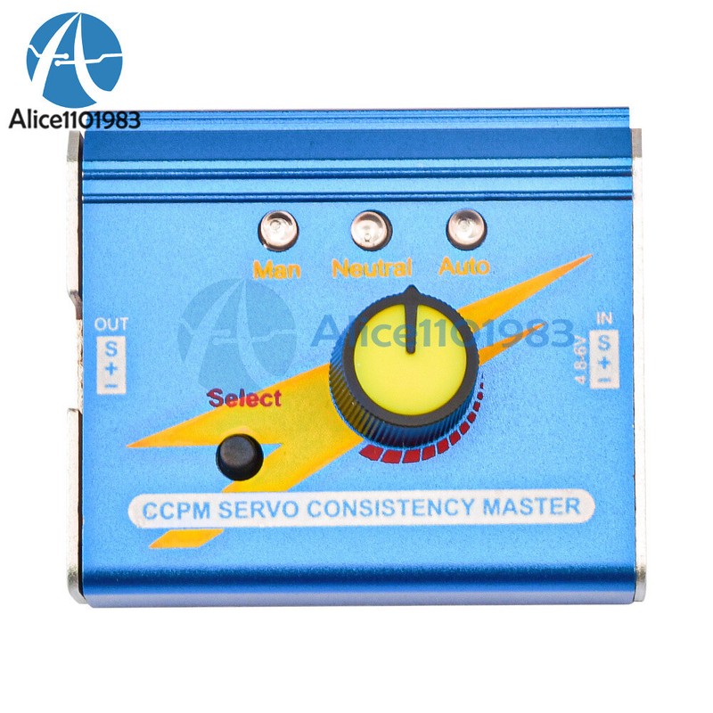Adjustment Steering Gear Tester CCPM 3 Mode ESC Servo Motor For RC Helicopters