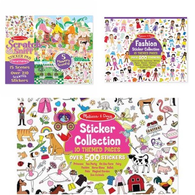 melissa and doug fashion sticker collection