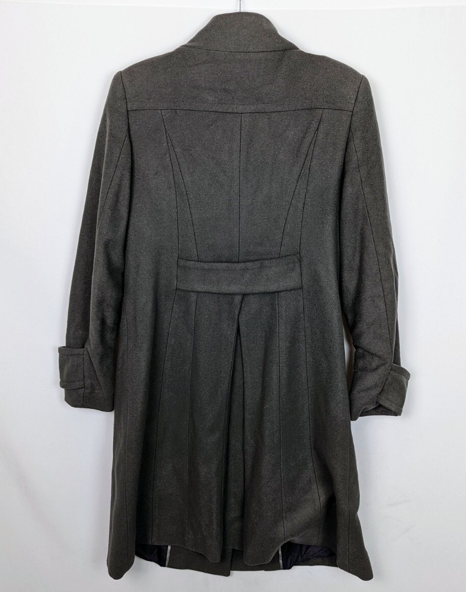 Zara Basic Double Breasted Wool Classic Military … - image 3