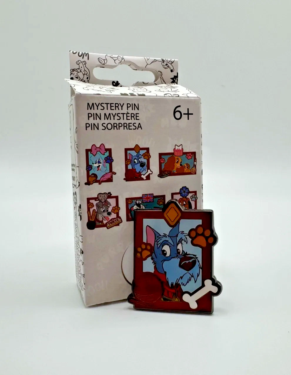 Disney Loungefly Disney Dogs Portrait Mystery Pin Lady & The Tramp - Jock