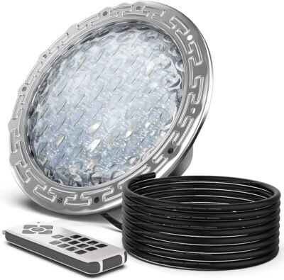 54W SPA LED Swimming Pool Light 12V 66FT! Cord MULTICOLOR RGB 50 000 Hours 54W SPA LED Swimming Pool Light 12V 66FT! Cord MULTICOLOR RGB 50 000 Hours
