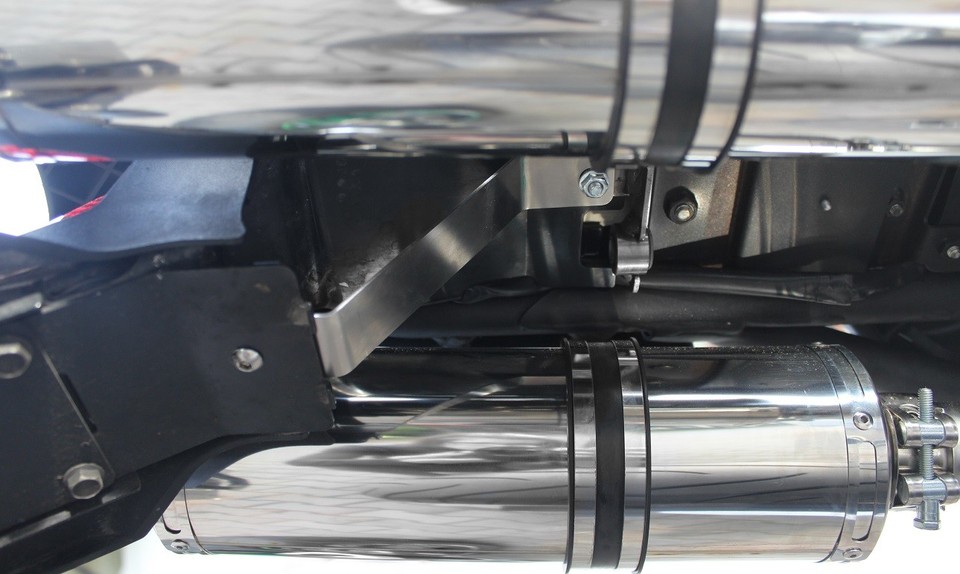 Kawasaki Z750 2007 - 2012 Terminale Di Scarico Marmitta Silenziatore St Db Killer Medium