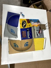 Vintage Tech Deck fingerboard pool with rare ramps complete boards parts