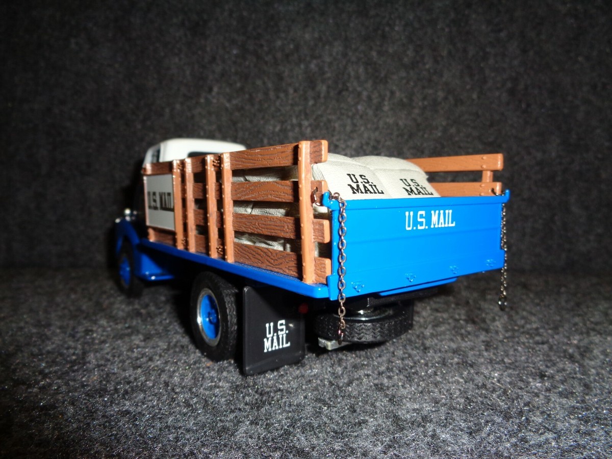 USPS POST OFFICE 1952 GMC FLATBED STAKEBED US MAIL TRUCK 1ST GEAR