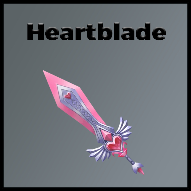 MURDER MYSTERY 2 MM2 Heartblade Cheap fast and trusted delivery