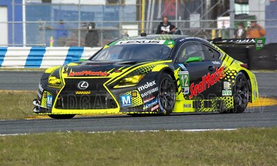 Lexus RC F GT3 GTD at Rolex 24 at Daytona Race Car Photo CA1901 | eBay