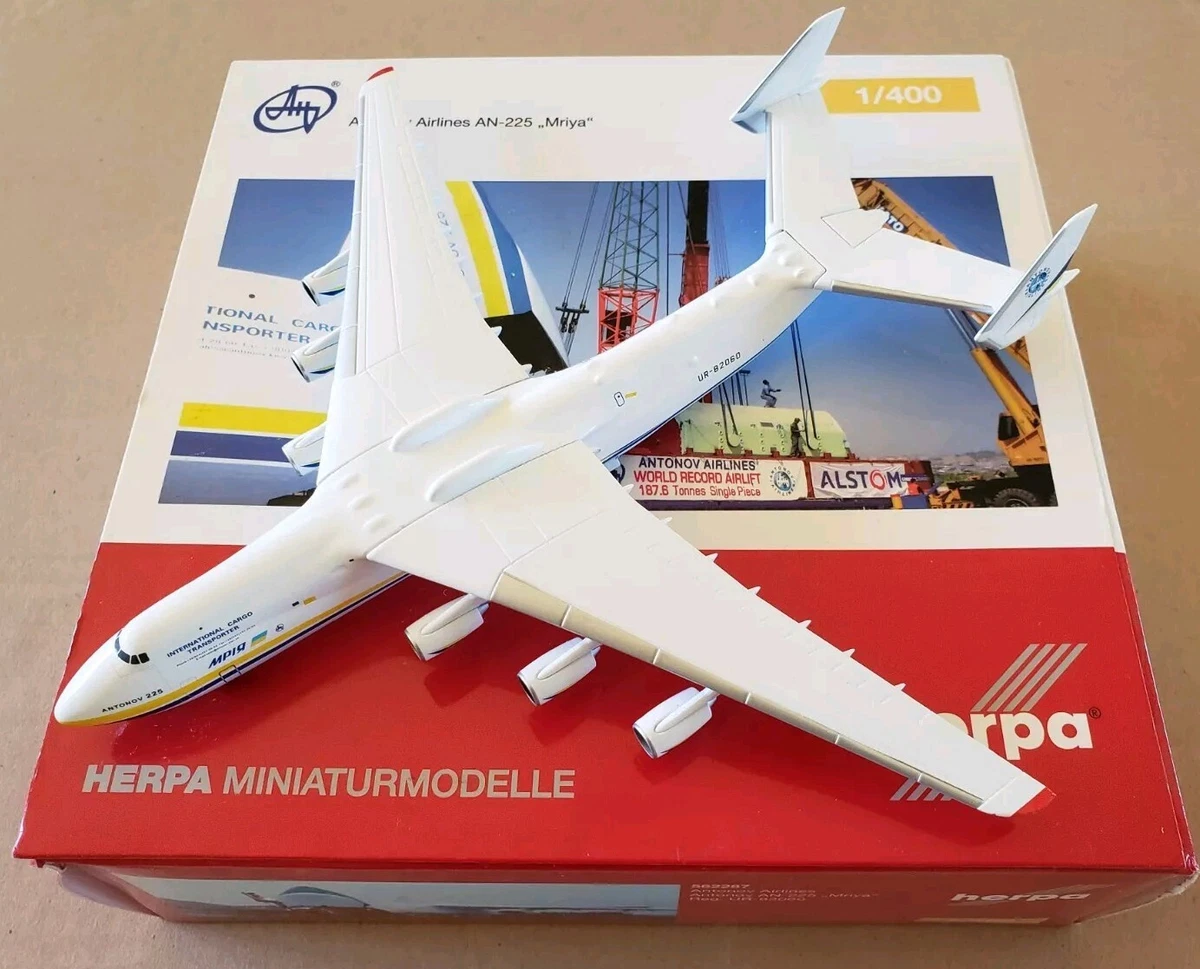 航空機・ヘリコプター herpa 1/400 Antonov AN-225 Mriya Herpa 1:400 ANTONOV AIRLINES AN-225 