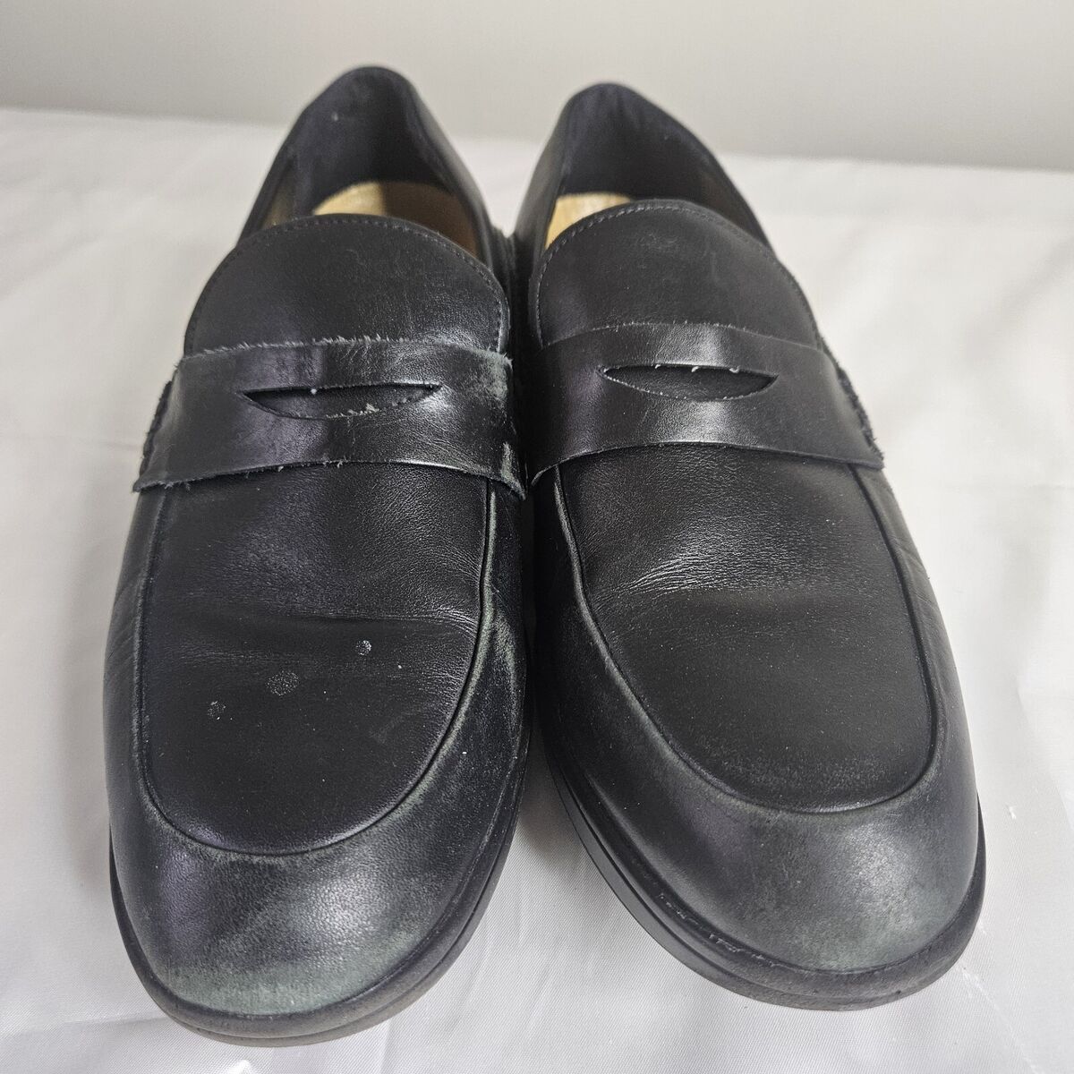 MBT Asante Shoes Men's Size 8 8.5 EU Black Loafer Leather MBT Asante Shoes Men's Size 8 8.5 EU Black Loafer Leather