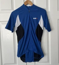 Garneau Maillot Transit Men's Cycling Jersey, Blue, Small