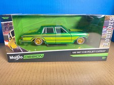 Maisto 1987 Chevrolet Caprice Lowrider - #31044 Green - 1/26 - Brand New
