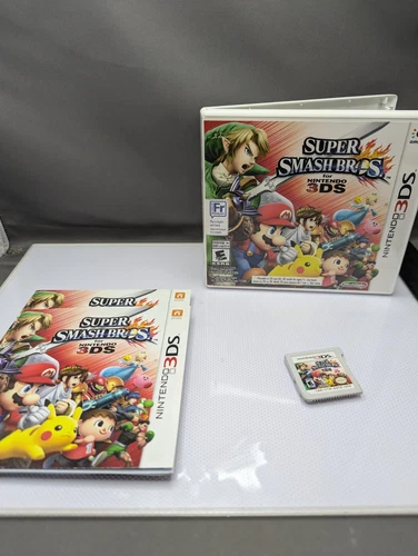Super Smash Bros Nintendo 3DS CIB Complete Authentic