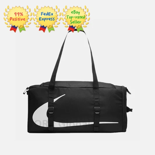 Nike x Off-White Duffle Bag Black CQ4246-010 NEW Genuine | eBay