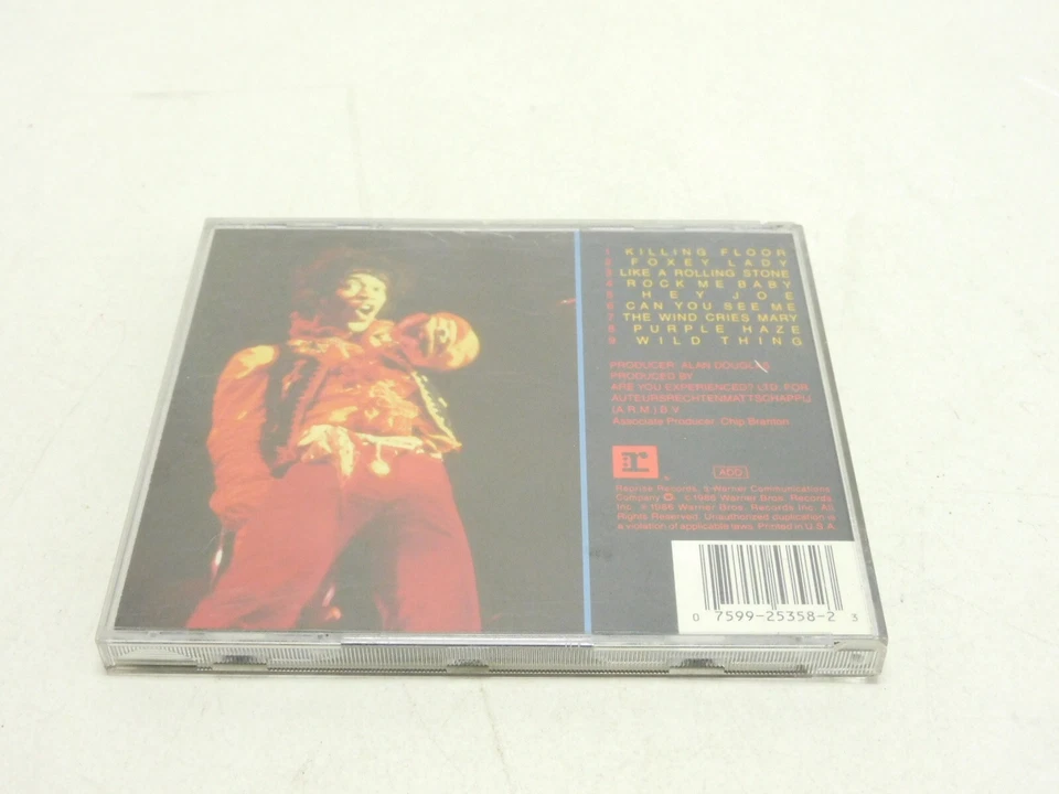 Jimi Plays Monterey by Jimi Hendrix (CD, Nov-1989, Reprise) Foto 2 de 4