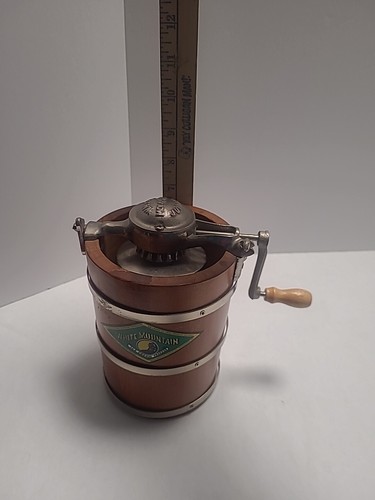 White Mountain Ice Cream Freezer Maker Mini Junior Vintage Salesman Sample - Picture 22 of 22