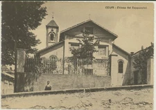 CEVA -CUNEO -CHURCH OF THE CAPUCHINS POSTCARD