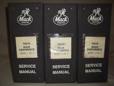 MACK P6 AERIAL ARTICULATED BOOM TRUCK SERVICE SHOP REPAIR WORKSHOP ...