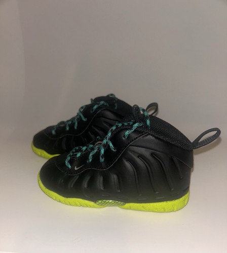 Nike Little Posite One 'Emerging Powers' nere/volt DZ2858-001 bambino taglia 7C - Foto 3 di 5