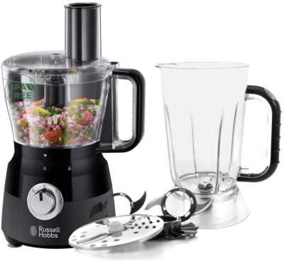 RUSSELL HOBBS Küchenmaschine Matte Black 24732-56 Food Processor Standmixer 600W