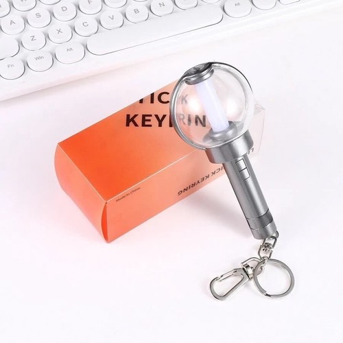 KPOP Idol Mini Lightstick Keychain – Kpop Fan Merch Lightstick Keyring Unoff G23 - Picture 16 of 27