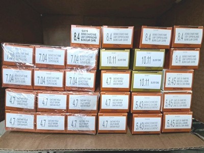 Bulk Lot of 28 Kemon Coloro Permanent Hair Color 2.1 oz.