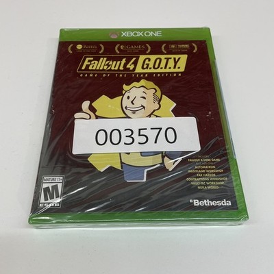 XBOX ONE Fallout 4 G.O.T.Y. Game of the Year Edition Microsoft New Sealed