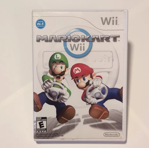 New ListingNintendo Mario Kart Wii Racing Game Multiplayer NTSC 2008