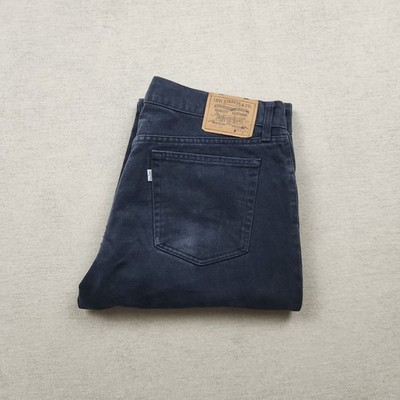 Levi's 448 64 Vintage Herren Jeans Hose W38 L32 Denim Blau 90s Tapered Baumwolle