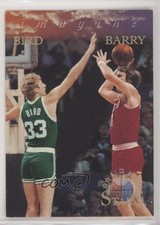 1996 Topps Stars Imagine Larry Bird Rick Barry #I-9 HOF 2r8