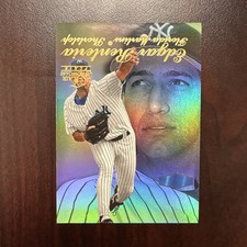 1998 Flair Showcase - Row 3 Andy Pettitte #43 Rare Error Card New York Yankees