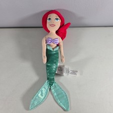 Disney Store The Little Mermaid   Ariel Plush Doll   12" Tall