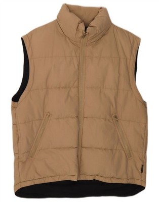 Sergio Tacchini Mens Padded Gilet UK 40 Large Beige DY07