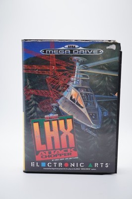 LHX Attack Chopper | Sega Mega Drive | Komplett | Getestet & Funktioniert | PAL